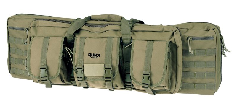 American TACTICAL IMPORTS RUKX Gear 42in Green Double Rifle Case