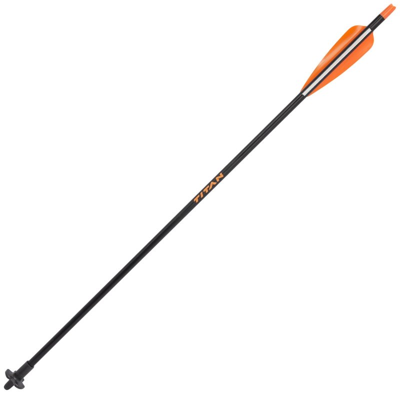Allen 93340 24 In Fiberglass Crossbow Bolt Steel Tip Half-Moon