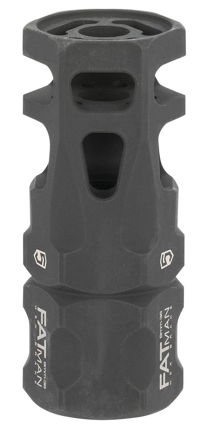 Phase 5 FATMAN9MM Hex Brake Black Steel 1/2"-36 tpi 3" OAL