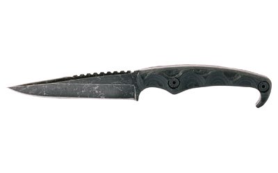 STROUP MK2-B-G10 Fixed Blade Knife, 4" 1095 Steel, G10 Handle, Sheath