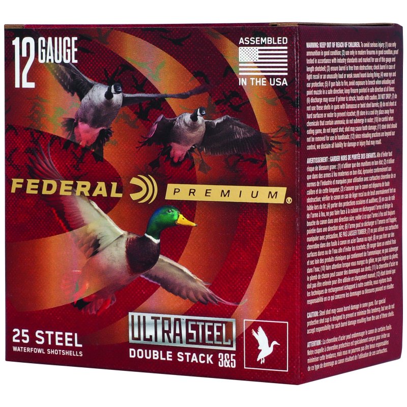 Federal Premium Ammunition PWUX14235 12 Gauge 3 in Steel Shot