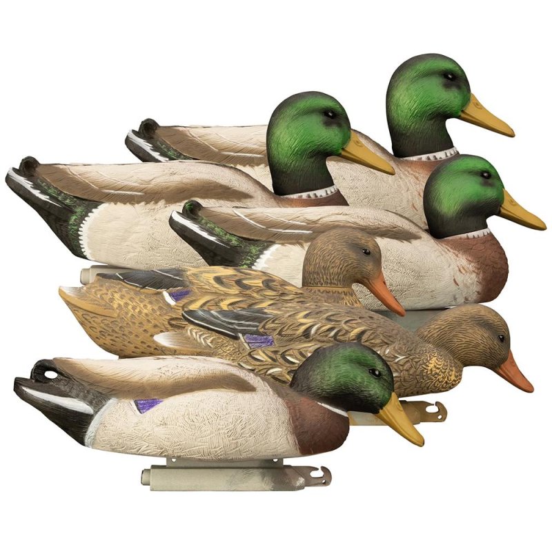 Higdon Magnum Mallard Foam Filled Duck Decoys 6/ct