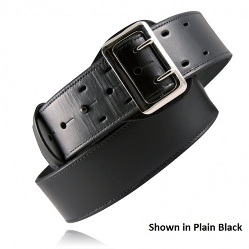 Boston Leather Sam Browne Duty Belt Fully Lined 2.25in Wide