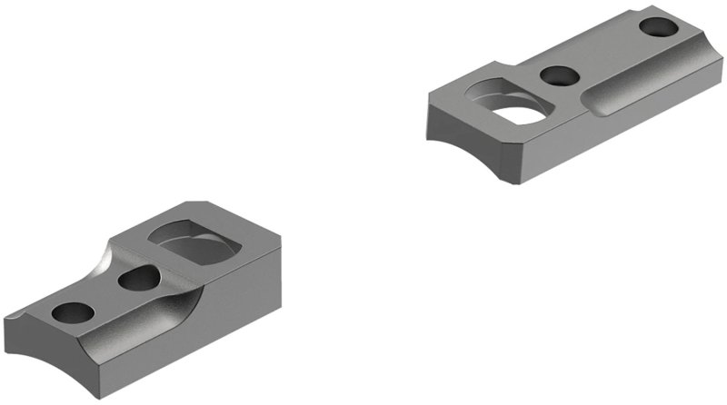Leupold 60760 Dual Dovetail Base Set Kimber 8400 Steel Matte Black