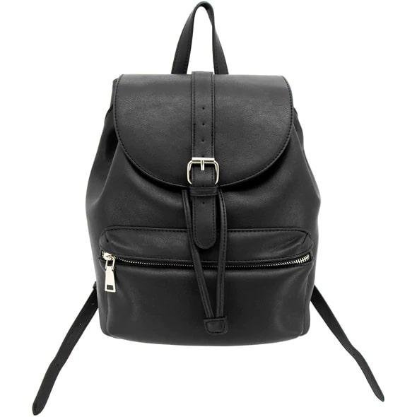Cameleon 49192 Amelia Concealed Carry Leather Backpack Black