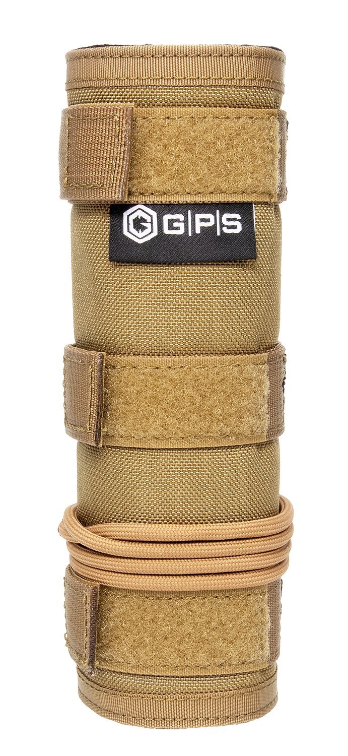GSM Outdoors Tactical Suppressor Cover 7.5In 1000D Nylon Tan