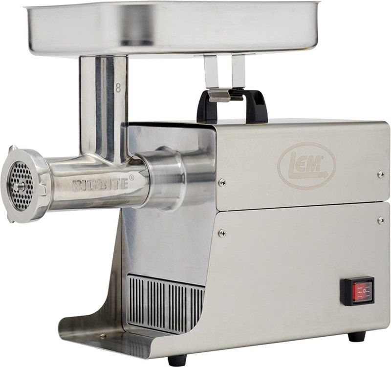 LEM Products 17791 #8 Big Bite Electric Grinder, 0.5 HP, Stainless Steel