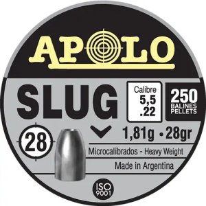 HATSAN APOLO .22 SLUG 28 GRAIN 250 PACK