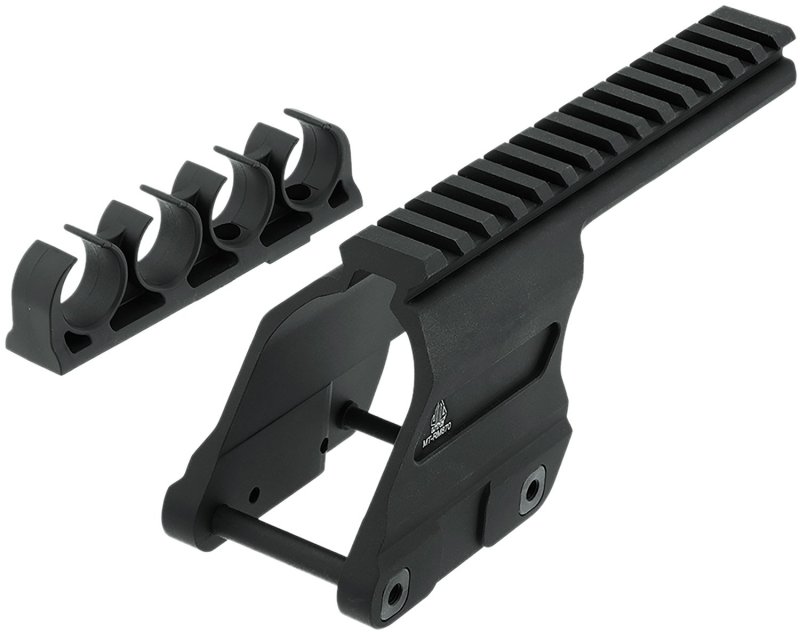 UTG MT-RM870 REM 870 12G Optic Mount Black Aluminum Picatinny Rail