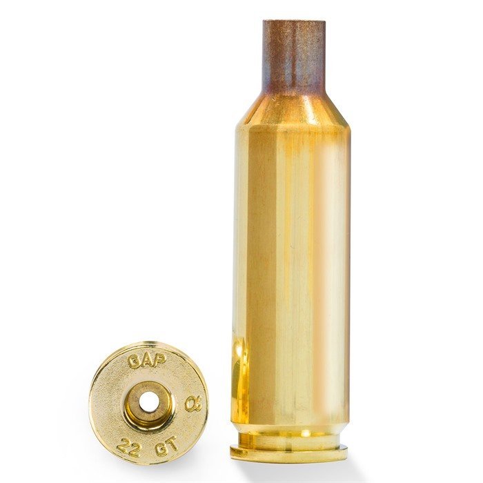 Alpha Munitions AM22MMGT 22 GT Rifle Brass Box of 100