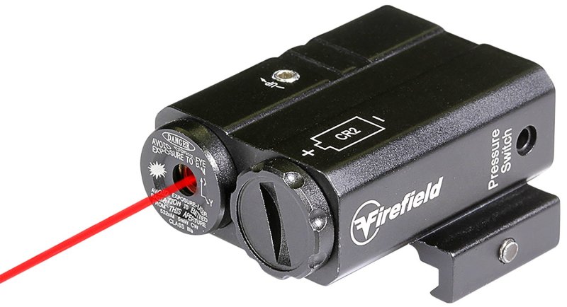 Firefield Charge AR Red Laser Sight Matte Black 20-300 Yds 1.50" AT 50 YDS