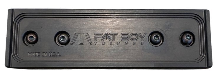 FatBoy MLOK5 Arca Plate 1.5" Width, 5" Length, 3/32" Catch Stop
