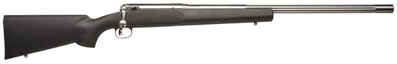 Savage Arms 12 LRPV Bolt 223 Rem 26 in Stainless 1rd Matte Black Stock