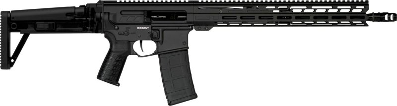 CMMG Dissent MK47 300 Blackout 16.1" 30+1 Side Folding Stock Rifle