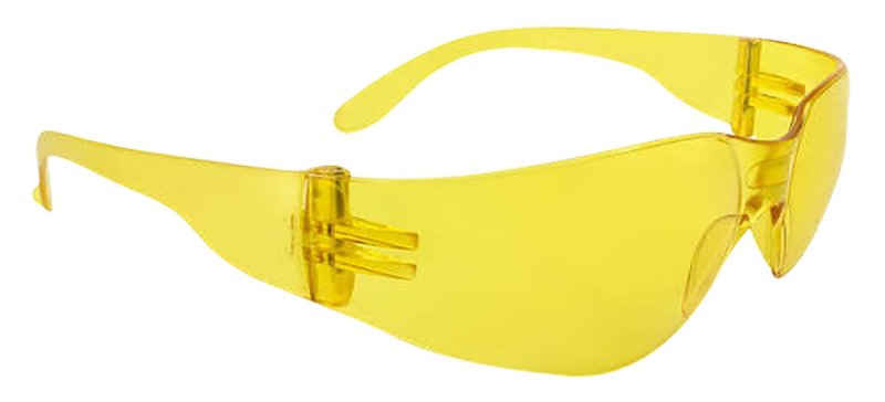 RAD MR0140ID Amber Polycarbonate Safety Eyewear Less Than 1 Ounce