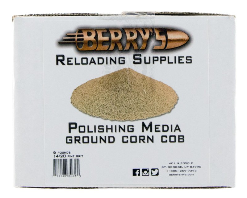 Berrys 85436 Corn Media 14/20 Grit 6lb