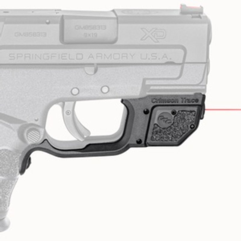 Crimson Trace Red Laserguard Springfield Hellcat Black