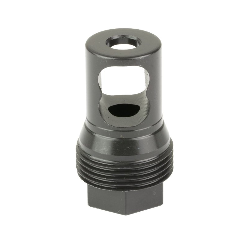 KGM Suppressors A-TMB-S-1 R50T Muzzle Brake Black Nitride 1/2"x28 Steel