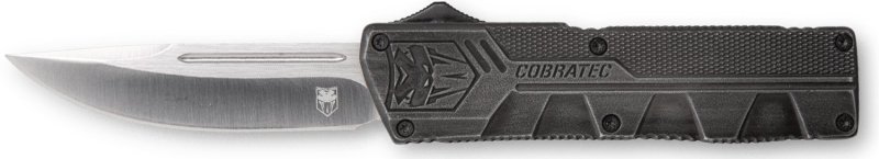 CobraTec Knives Lightweight 3.25 In OTF Drop Point Plain D2 SWCTLWDNS