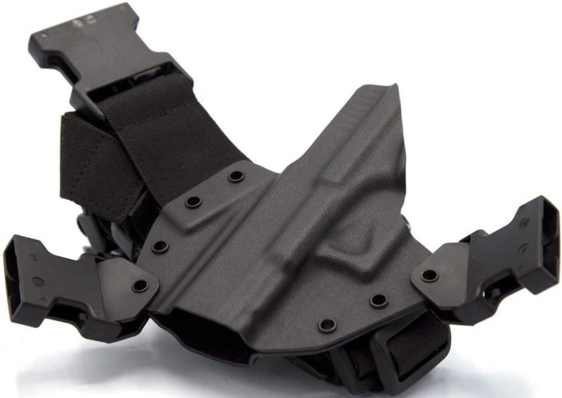 GUNFIGHTERS G20O 010112 Glock 20 21 40 Black Chest Holster