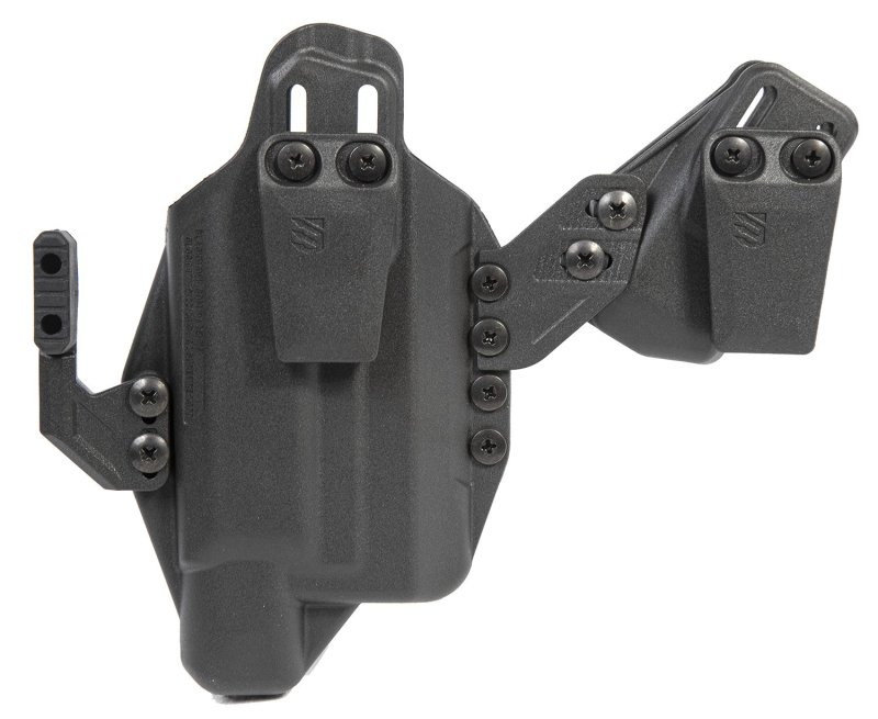 Blackhawk 416702BK Stache IWB Size 02 Black Polymer Belt Clip Compatibl...