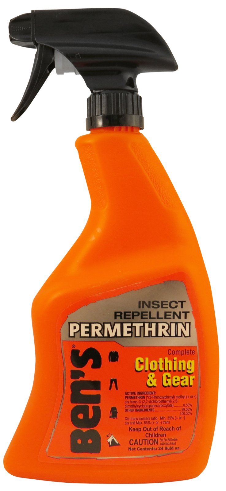 AMK Bens Clothing and Gear Insect Repellant 24 oz Spray Bottle