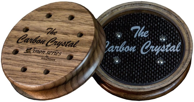 Woodhaven Calls WH057 Carbon Crystal Friction Call Walnut/Crystal