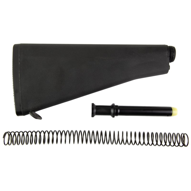 KAK Industry AR-15 A2 Buttstock Kit Matte Black Finish Polymer