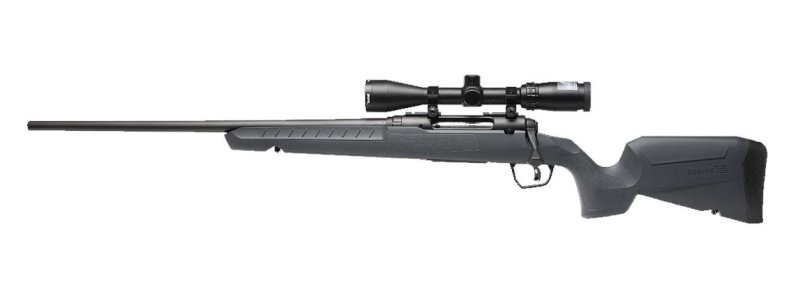 Savage 32251 Axis 243 Rifle 4+1 Matte Black Gray Synthetic Stock