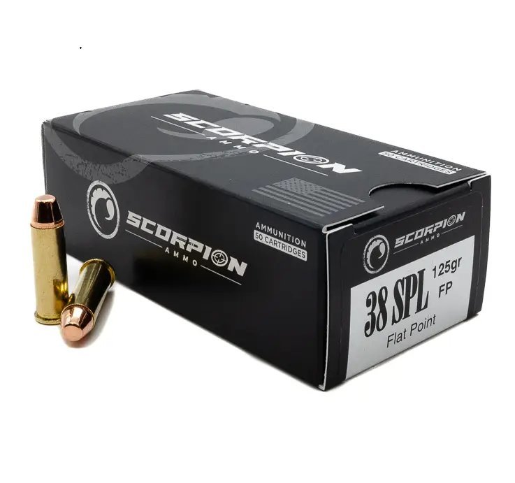 Scorpion 38125FP-S50 38 Special 125gr TMC-FP 50 Rounds