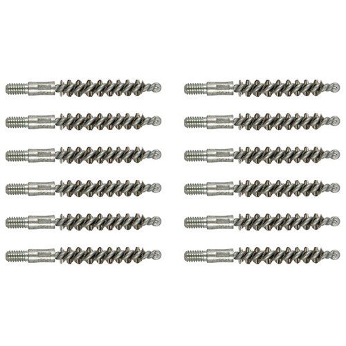 Brownells Standard Line Brush .22 Caliber Handgun Ss 12 Pack