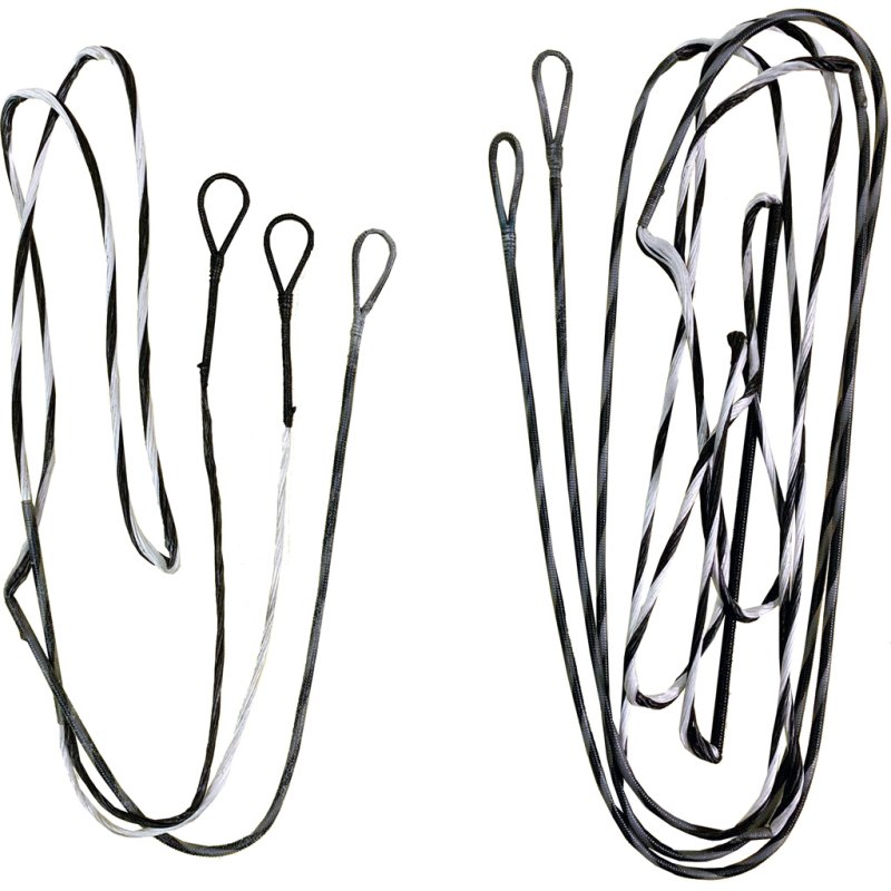 First String Genesis String & Cable Set White/Black Replacement