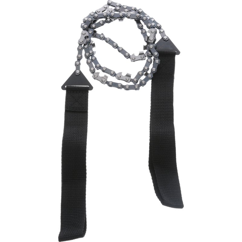 HME HME-RSAW36 Pocket Chainsaw 36" High Carbon Steel Chain, Nylon Handles
