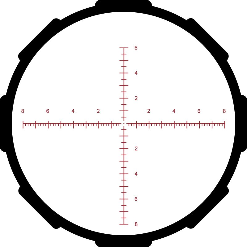 Crimson Trace Hardline Pro 6-24x50mm 30mm FFP MR1-MIL Illum