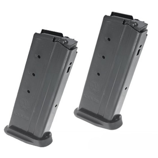 Ruger-57 Factory Magazine 5.7x28mm 20 Rounds Matte Black 2 Pack