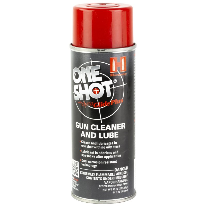 Hornady 99901 One Shot Gun Cleaner Lube 10 oz Odorless Aerosol