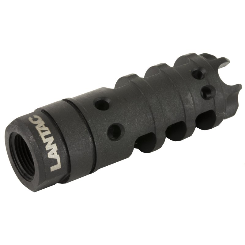 Lantac DGN9MMC Muzzle Brake 9mm 2.66in Nitride Steel 13.5x1 L/H