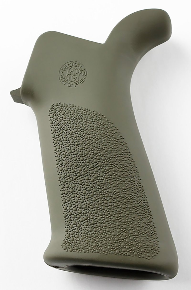 Hogue 15031 OverMolded Beavertail Rubber Grip OD Green for AR-15/M16