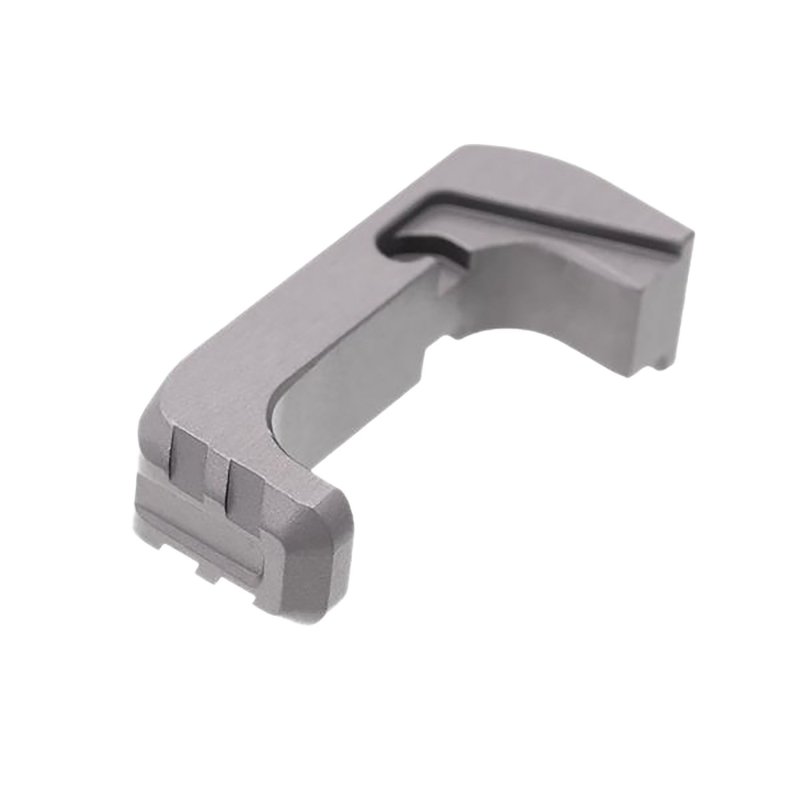 Tyrant TD43X48EG Grey Aluminum Extended Mag Release Glock 43x/48