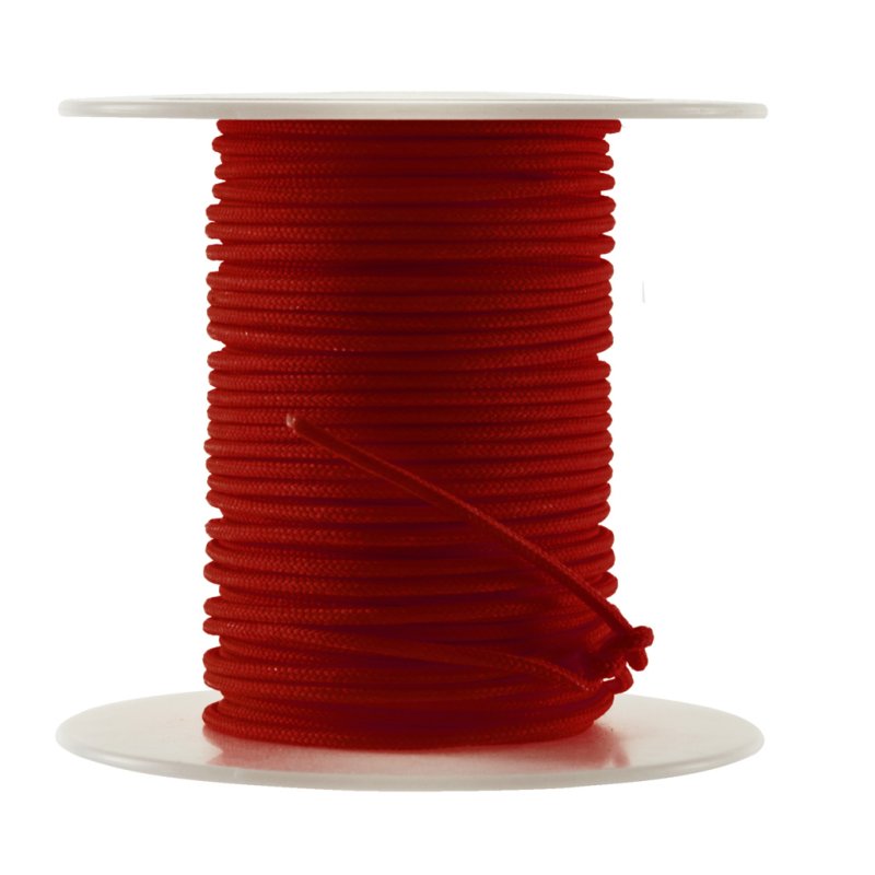 October Mountain Endure-XD Release Loop Rope 100ft 2.5mm Red