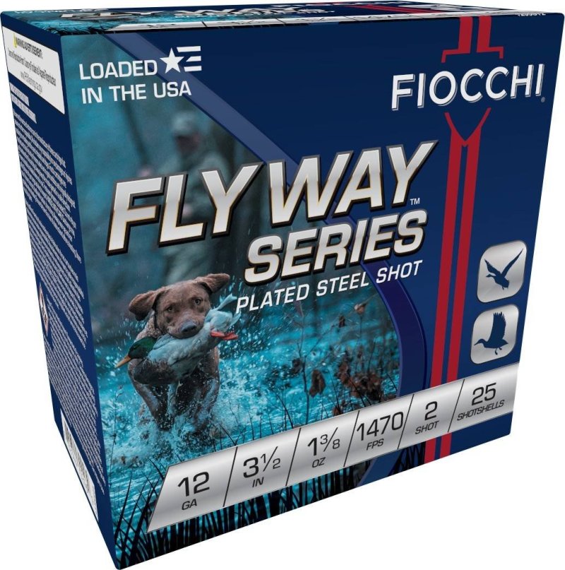 Fiocchi 1235ST2 Flyway Waterfowl 12 Gauge 3.5 In 2 Sh 1-3/8oz