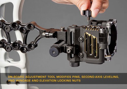 Trophy Ridge AS903 Fix Series Sight Black 3-Pin .019 RH