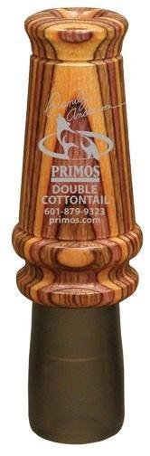 Primos PS365 Double Cottontail Predator Call Laminated Wood Double Reed