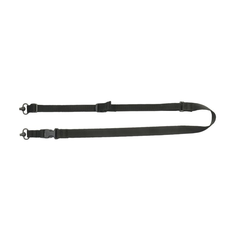 Military Armament Tacshield Two-Point Sling Black Webbing Fast-Adjust