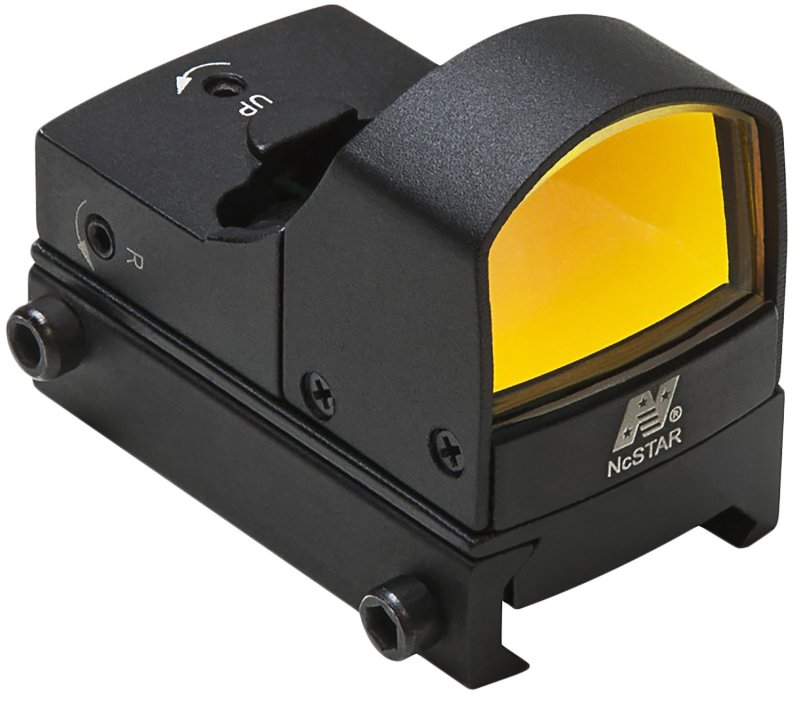 NcStar Ddab Micro Red Dot Optic 1x 2 Moa Black Anodized Unlimited Eye Relie