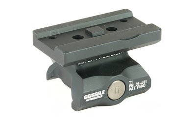 Geissele 05-401B Absolute Co-Witness Micro Mount, 7075-T6 Aluminum, Black