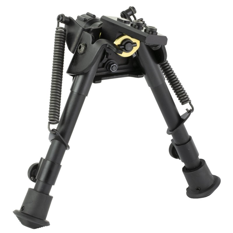 Harris S-BR2M-LOK Bipod 6-9 inch Black Aluminum Self-Leveling M-LOK