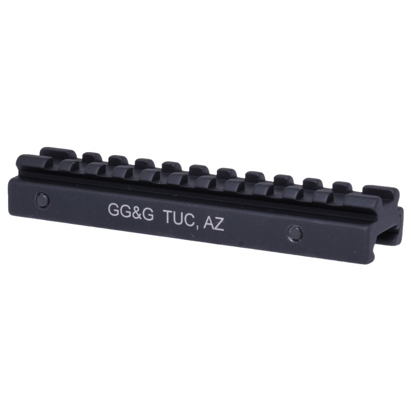 GG&G GGG-1002 Scope Mount AR-15/M16 Picatinny Rail 5 In Black
