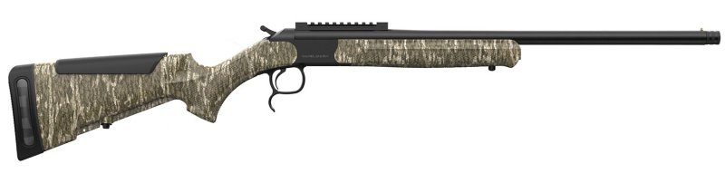 Retay USA GML20BTL Gamelander 20 Gauge Single Shot 1rd Deep Bore Take Down Barrel, Picatinny Rail Receiver, Fixed Bottomland Synthetic Stock
