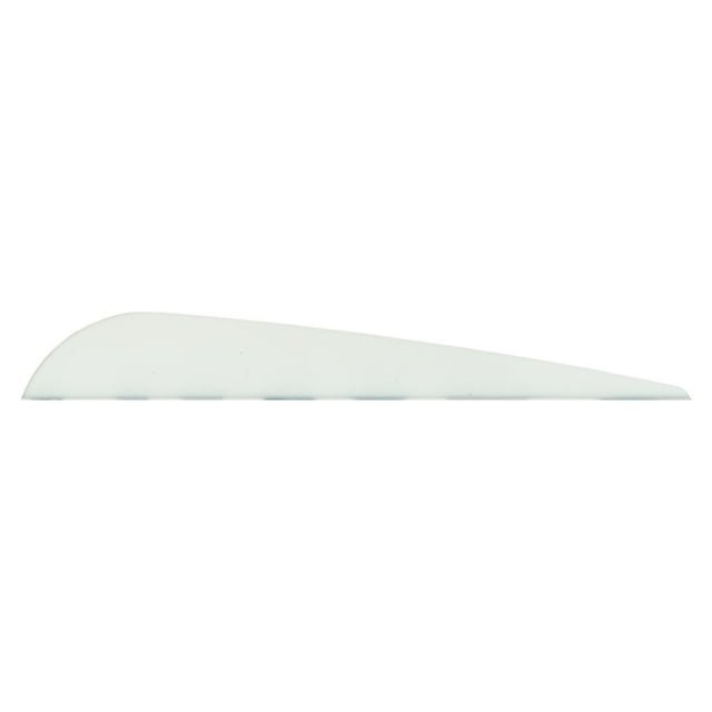 Bohning Bronco Vanes White 4 in. 100 pk. 10502WH4